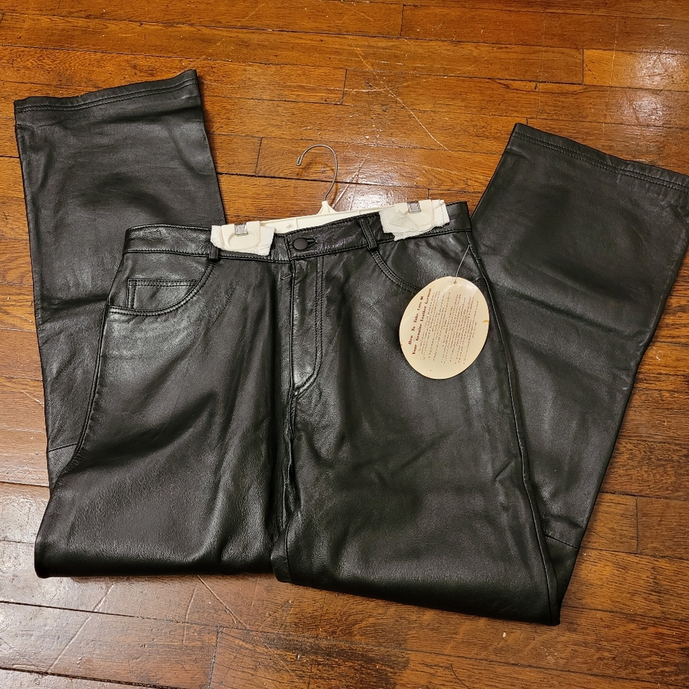 Leather Jeans